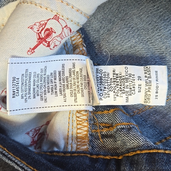 True Religion Skinny Jeans - Picture 7 of 10